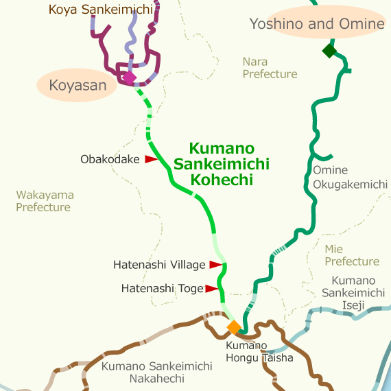 Kohechi Map