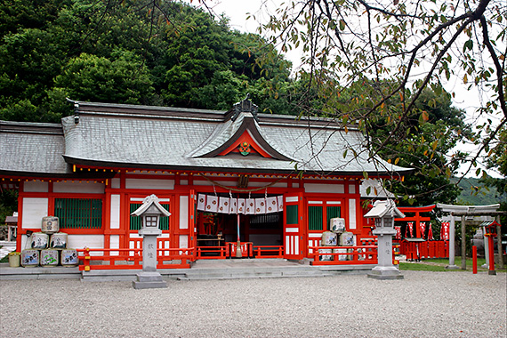 中辺路 阿須賀王子跡