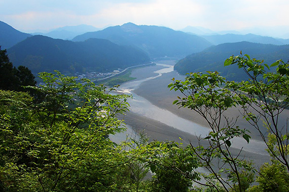 中辺路 熊野川