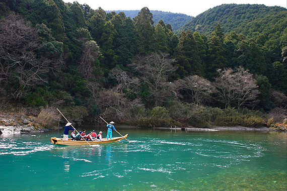 大辺路 安居の渡し